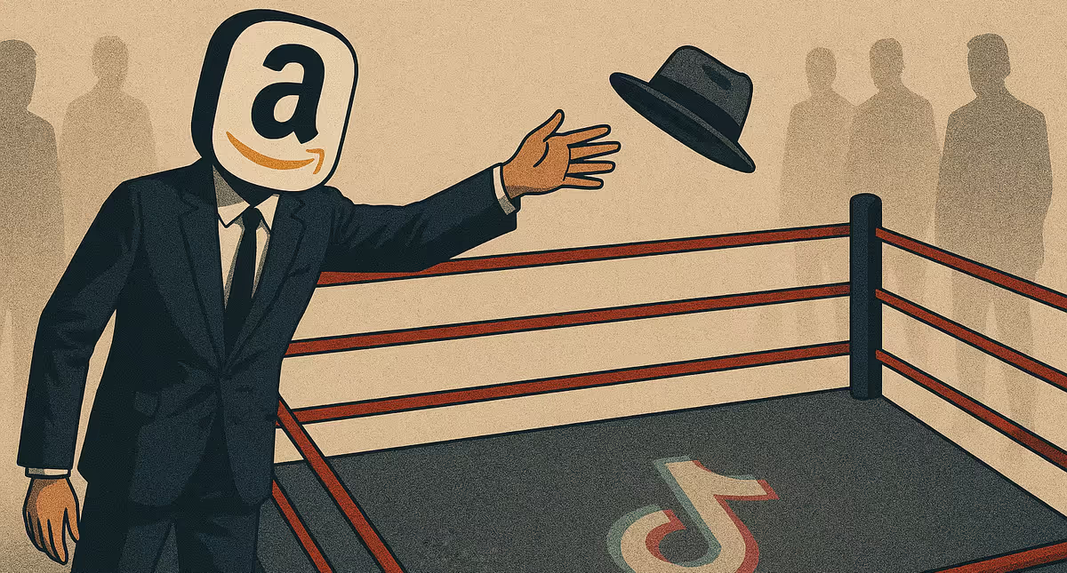 Amazons verspätetes TikTok-Gebot
